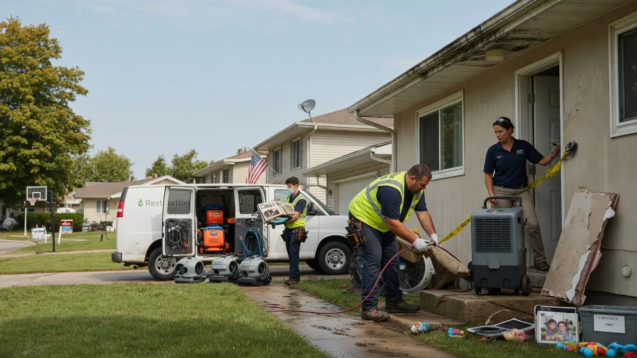 Water Damage Restoration in Hannibal, MO near me